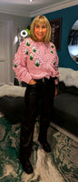 Alexi -Rose Cardigan