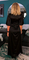 Natalaya Black Slip Dress