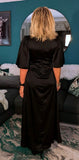 Natalaya Black Slip Dress