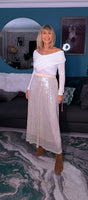 Cher Sequin Skirt