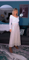 Cher Sequin Skirt