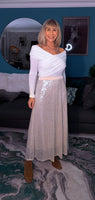 Cher Sequin Skirt