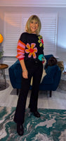Scarlett Flower Sweater
