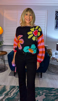 Scarlett Flower Sweater