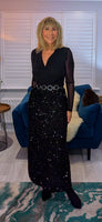 Seraphina Sequin Pencil Skirt