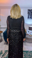 Seraphina Sequin Pencil Skirt