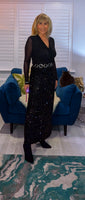 Seraphina Sequin Pencil Skirt