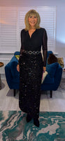 Seraphina Sequin Pencil Skirt