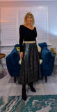 Coralie Sequin Skirt