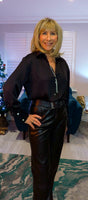 Carolyn Satin Blouse