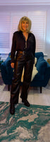 Carolyn Satin Blouse