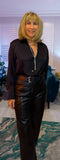 Carolyn Satin Blouse