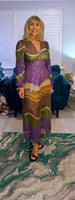 Adrian Sequin Dress