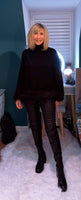 Bunty Fur Trim Sweater
