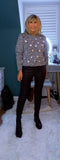 Zoe Sequin Jumper