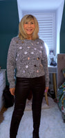 Zoe Sequin Jumper