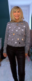 Zoe Sequin Jumper