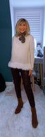 Kelly Faux Fur Tank top