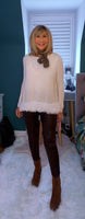 Kelly Faux Fur Tank top