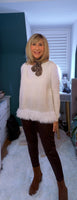 Kelly Faux Fur Tank top