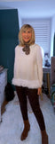Kelly Faux Fur Tank top