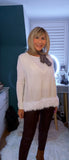 Kelly Faux Fur Tank top