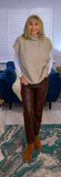 Pippa Roll Neck Sleeveless Sweater