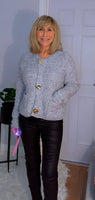Hilda – Soft Chunky Cardigan with Pockets & Luxe Button Detail