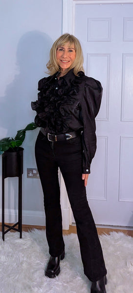 Marsha Ruffle Blouse