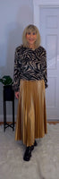 Esther Zebra Print Top