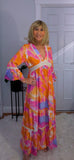 Emilie Tie-Dye Dress Pink