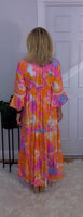 Emilie Tie-Dye Dress Pink