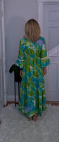 Emilie Tie-Dye Dress Green