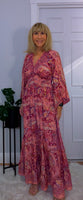 Amelda Silk Dress
