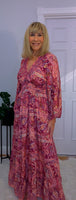 Amelda Silk Dress