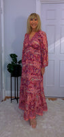 Amelda Silk Dress
