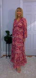 Amelda Silk Dress
