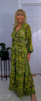 Amelda Silk Dress