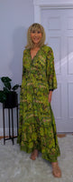 Amelda Silk Dress