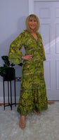 Amelda Silk Dress