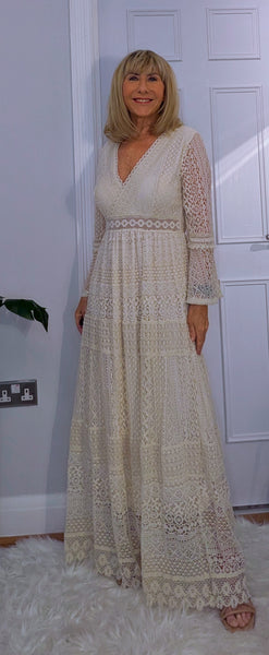 Nadia Cotton Lace Dress