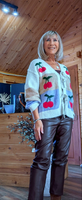 Cara Cherry Cardigan