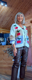 Cara Cherry Cardigan