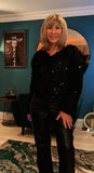 Anaise Sparkle Top  Black