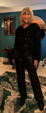 Anaise Sparkle Top  Black