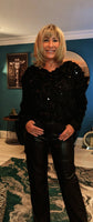 Anaise Sparkle Top  Black