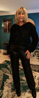 Anaise Sparkle Top  Black