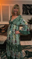 Florrie Gypsy Dress  Green