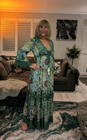 Florrie Gypsy Dress  Green