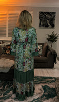 Florrie Gypsy Dress  Green